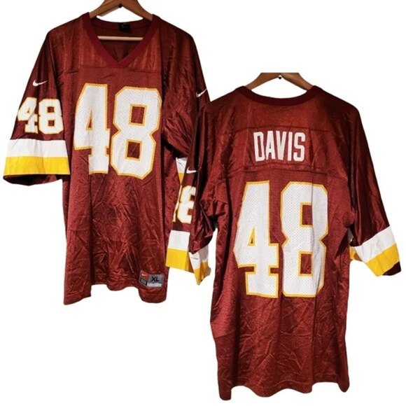 Nike Team Men's Washington Redskins Stephen Davis #48 Jersey Size XL - Picture 1 of 13
